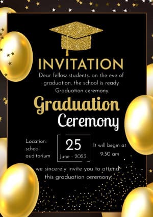 Graduation Ceremony whatsapp status template