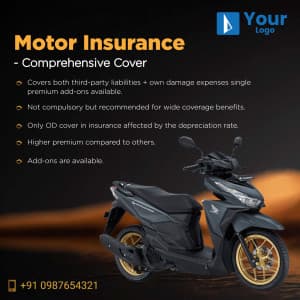 Motor Insurance poster