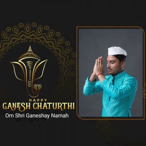 Ganesh Chaturthi Wishes Templates facebook template