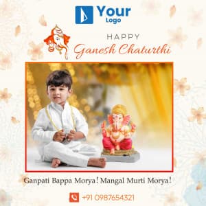 Ganesh Chaturthi Wishes Templates custom template