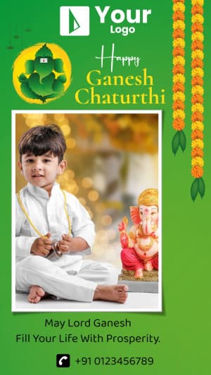 Ganesh Chaturthi Story custom template