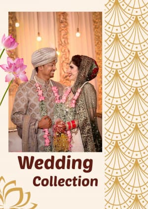 Wedding Collection Facebook Poster