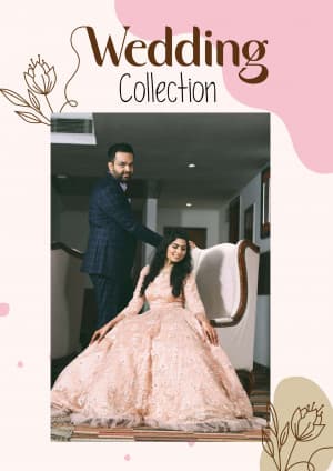 Wedding Collection advertisement template