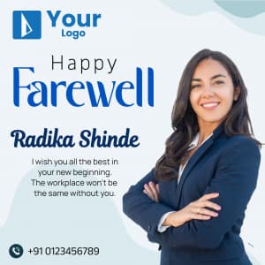 Happy Farewell banner