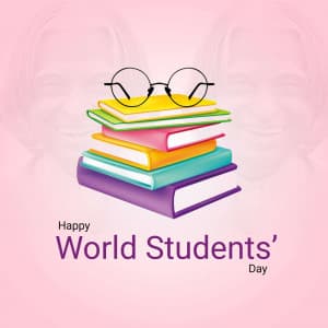 World Students' Day graphic