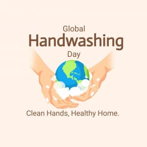 Global Handwashing Day flyer
