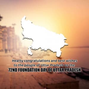 Uttar Pradesh Foundation Day Instagram Post