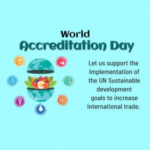 World Accreditation Day marketing poster