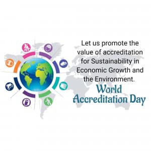 World Accreditation Day poster Maker