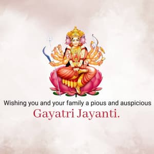 Gayatri Jayanti banner