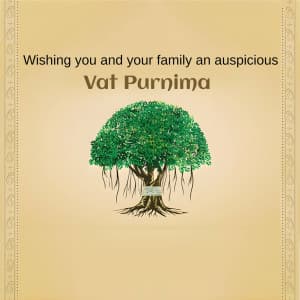 Vat Purnima greeting image