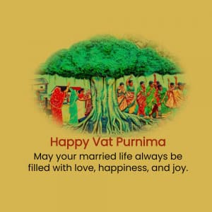 Vat Purnima Facebook Poster