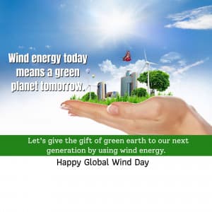 Global Wind Day graphic