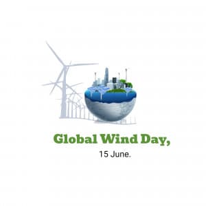 Global Wind Day poster Maker