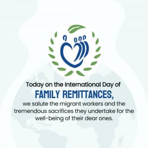 International Day of Family Remittances greeting image