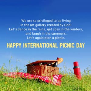 International Picnic Day graphic