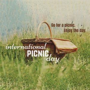 International Picnic Day poster Maker