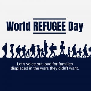 World Refugee Day graphic