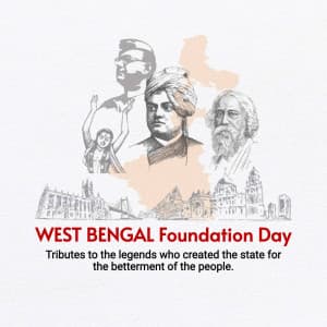 West Bengal Foundation Day festival image