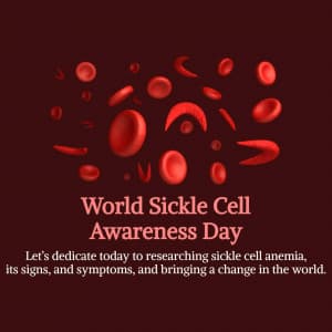 World Sickle Cell Awareness Day greeting image