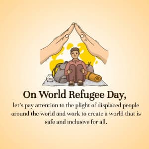 World Refugee Day event advertisement