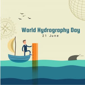 World Hydrographic Day poster Maker