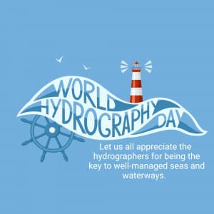 World Hydrographic Day event advertisement