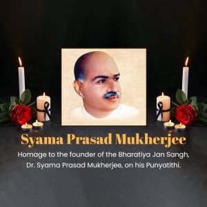 Syama Prasad Mukherjee Punyatithi Instagram Post