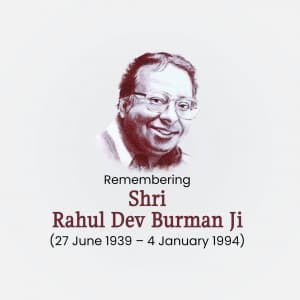 R D Burman Jayanti Instagram Post