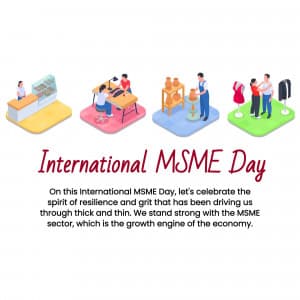 International MSME Day event advertisement