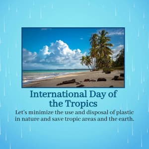 International Day of the Tropics graphic