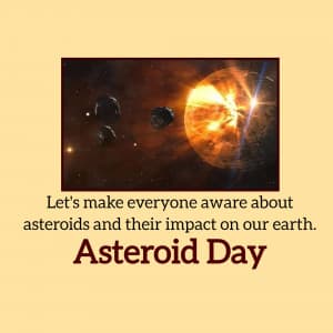 Asteroid Day marketing poster