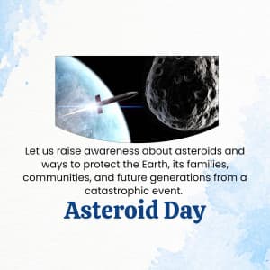 Asteroid Day creative image