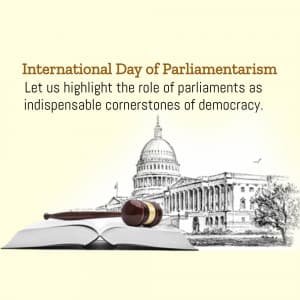 International Day of Parliamentarism creative image