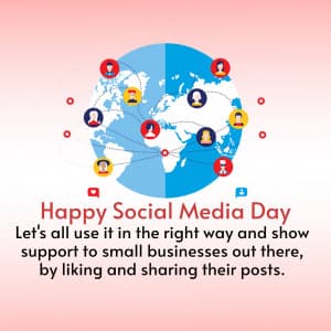 Social Media Day advertisement banner