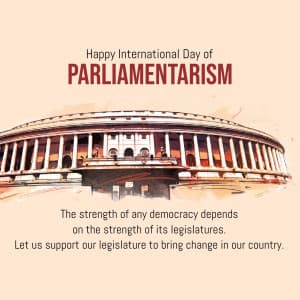 International Day of Parliamentarism poster Maker