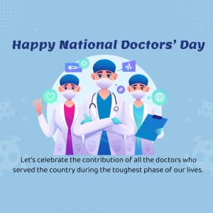 National Doctors’ Day ad post