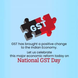 GST Day greeting image