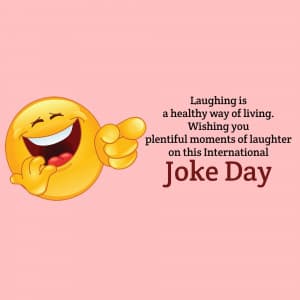 International Joke Day poster Maker