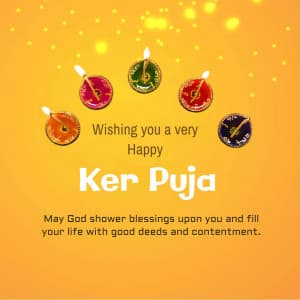 Ker Puja marketing flyer