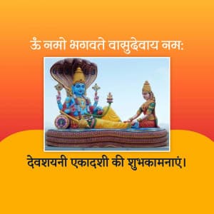 Devshayani Ekadashi creative image