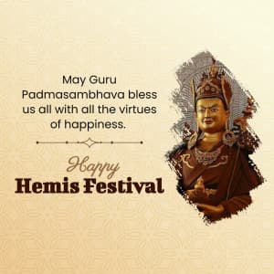 Hemis Festival marketing poster