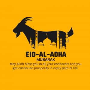 Eid al-Adha greeting image