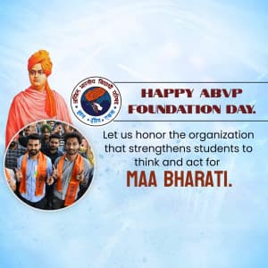 ABVP Foundation Day creative image