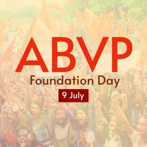 ABVP Foundation Day Facebook Poster