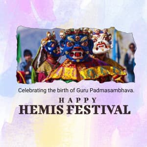 Hemis Festival Facebook Poster