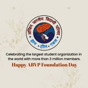 ABVP Foundation Day Instagram Post