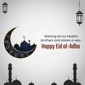 Eid al-Adha Facebook Poster