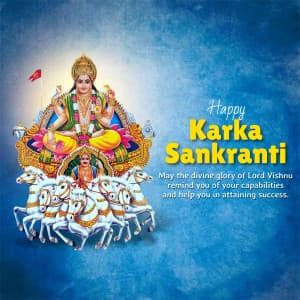 Karka Sankranti marketing poster