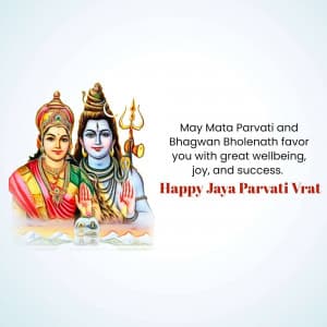 Jaya Parvati Vrat creative image